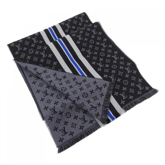 LOUIS VUITTON Black Scarf - Picture 1 of 4